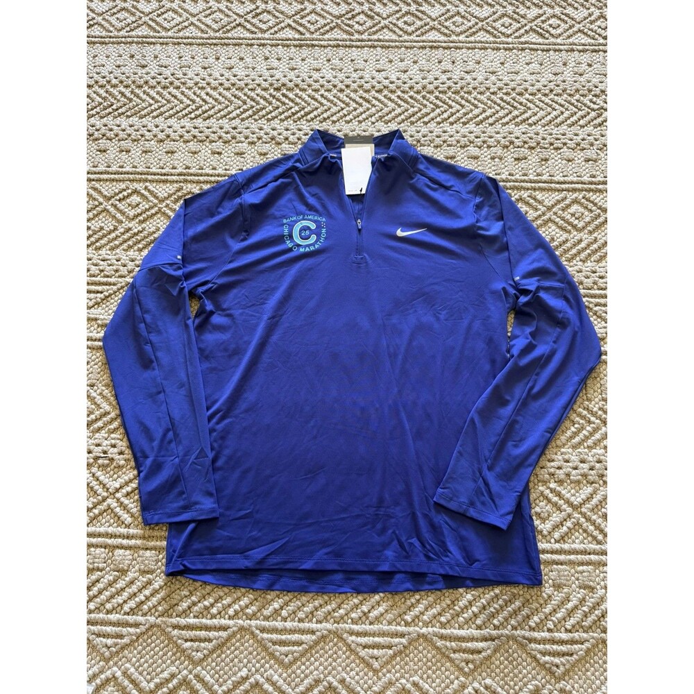 Nike Chicago Marathon 2025 Element 1/4 Zip Running Shirt Mens L